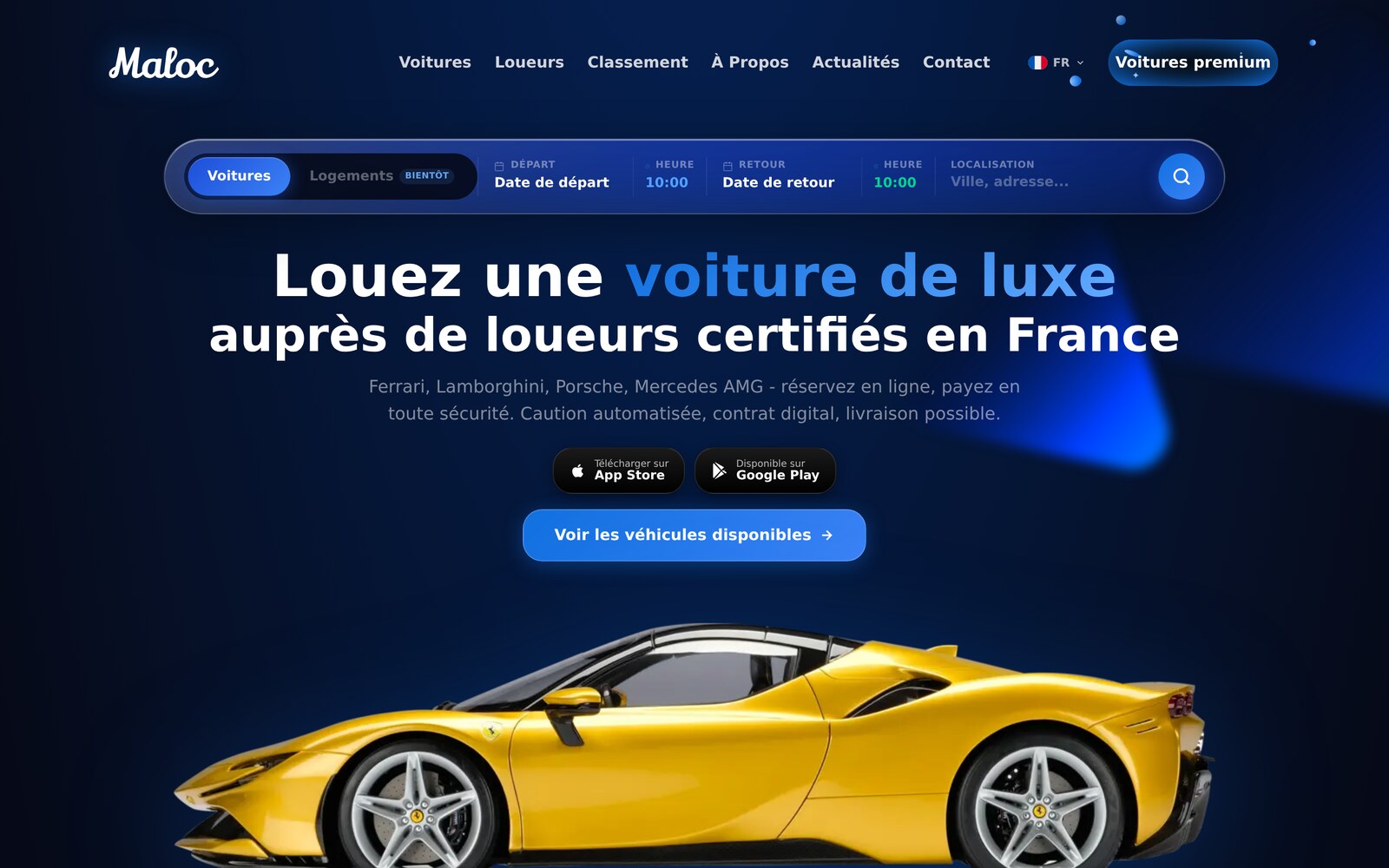 maloc.fr en production